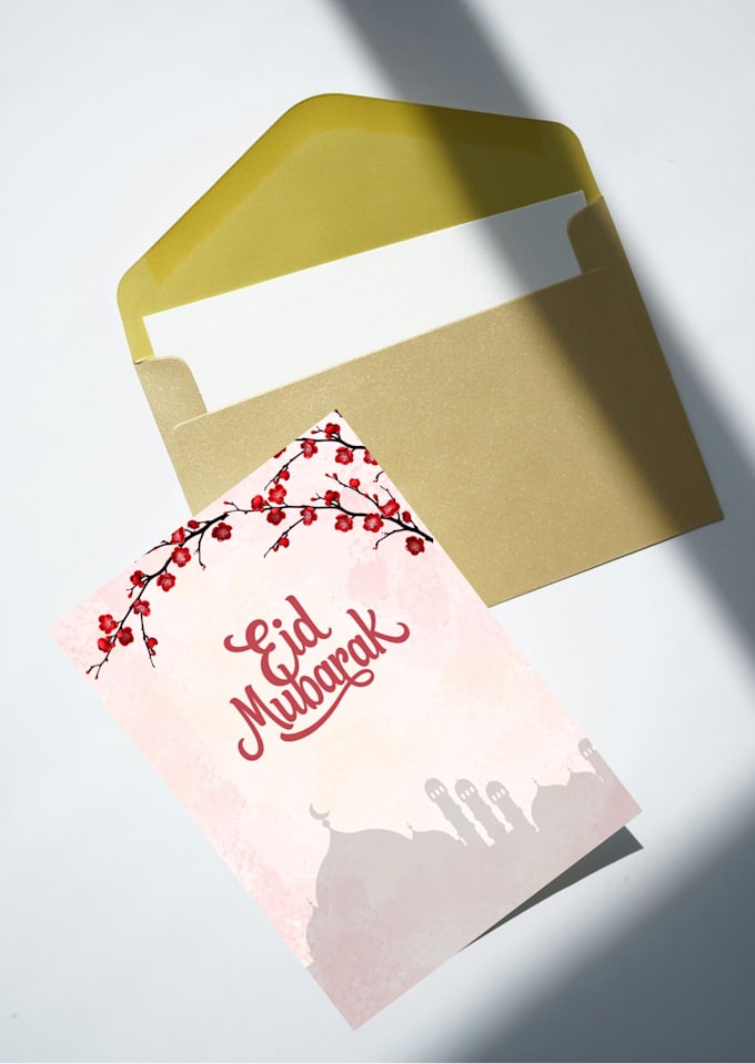 design eid greeting cards
