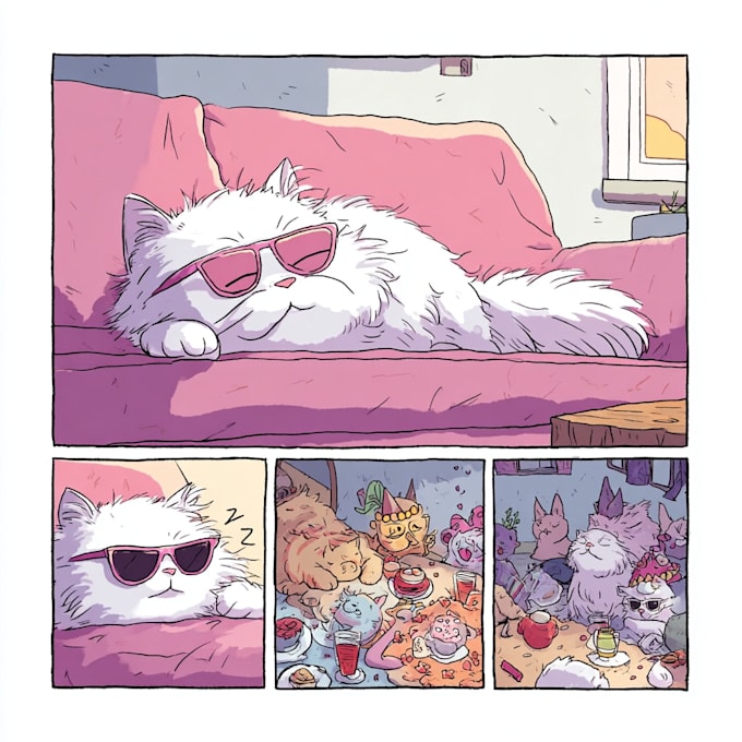 create comic graphic novel comic strip