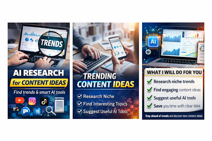 be your researcher for content ideas and ai tools