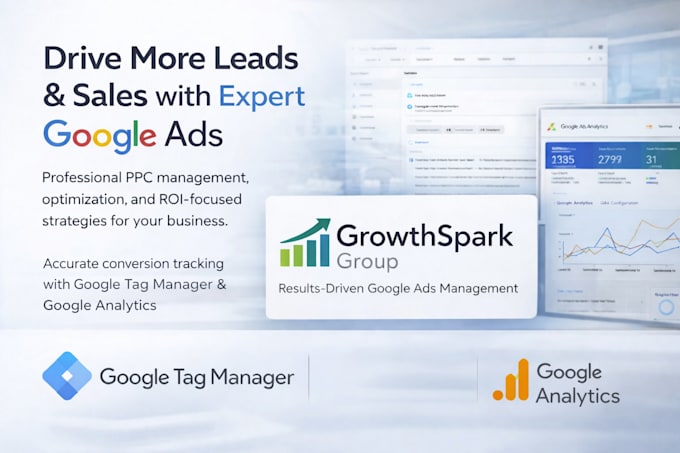 setup, manage and optimize google ads campaigns for your business