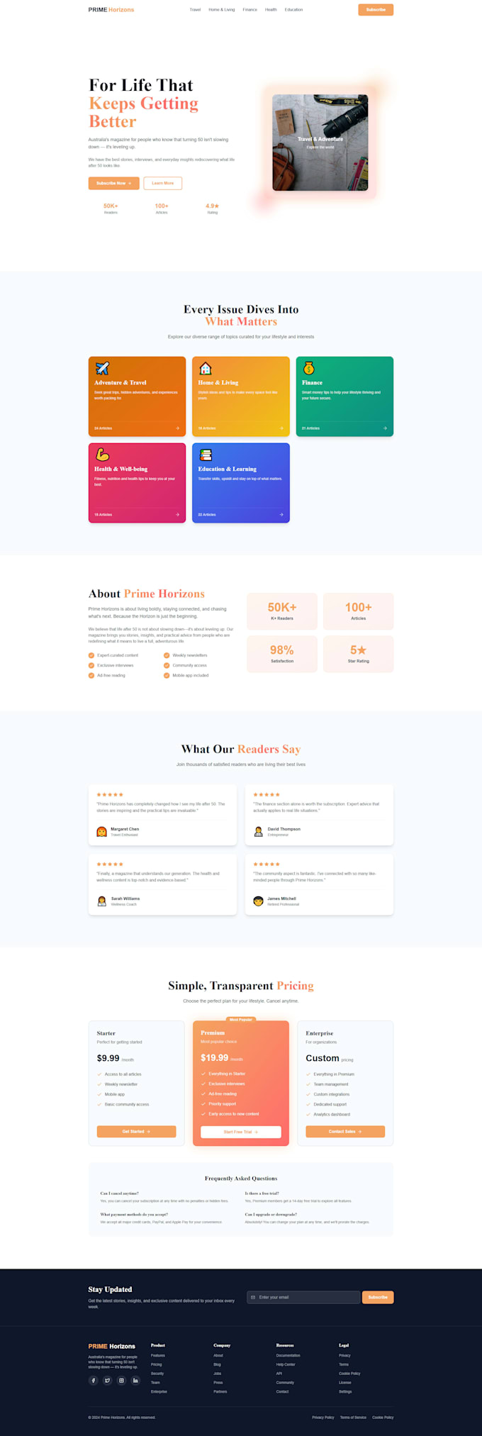 create SEO optimized react landing pages for maximum speed