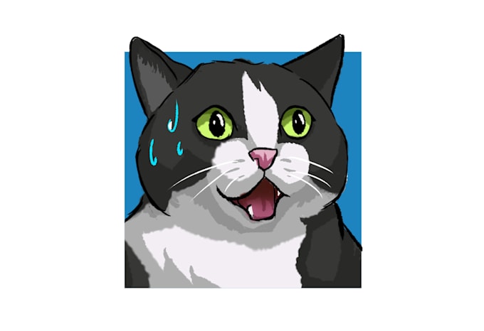 draw simple cute pet illustration