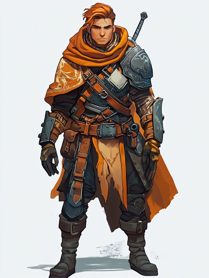 draw 2d game character or 2d game character