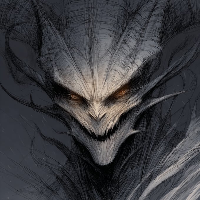 create character, horror monsters, alien, mecha, creature