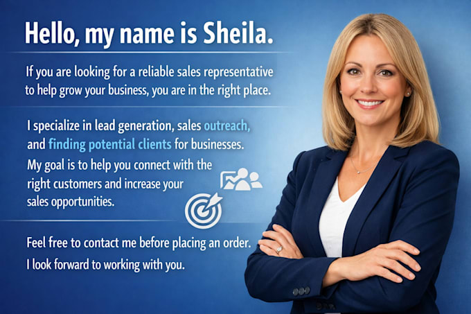 remote sales rep and generate leads