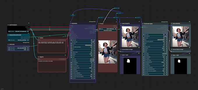 build comfyui workflow with stable diffusion lora training and deploy runpod api