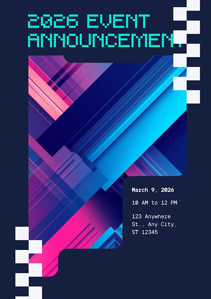 design editable poster design graphics in canva