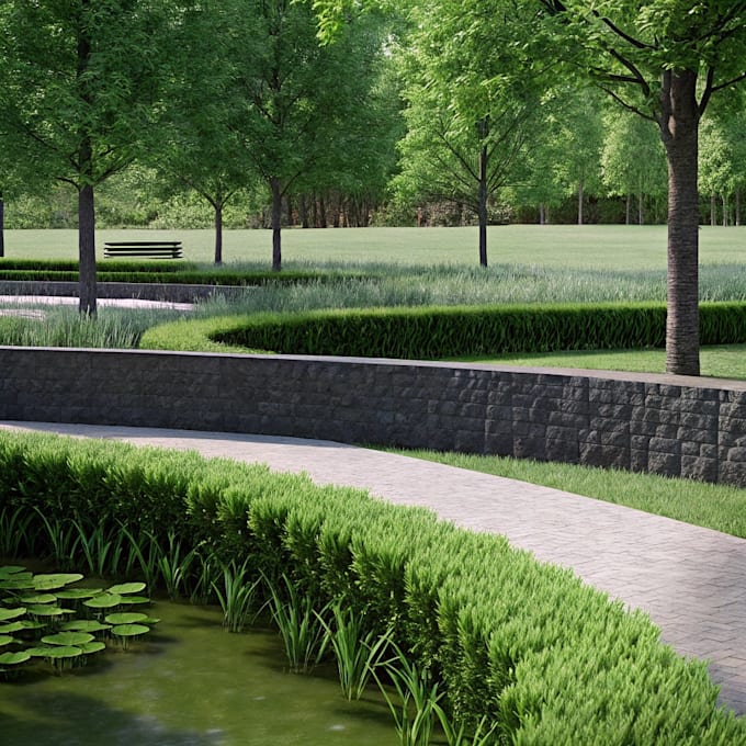 design and render your landscape design