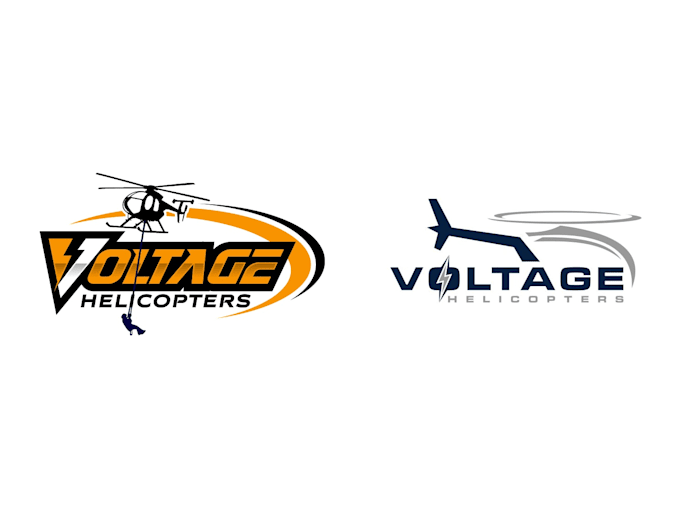 design awesome helicopter logo