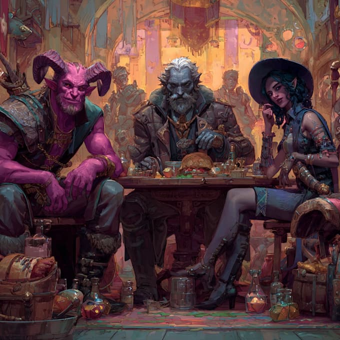 do your dnd and dnd party