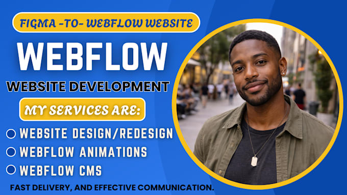 convert figma to webflow with gsap animations and SEO