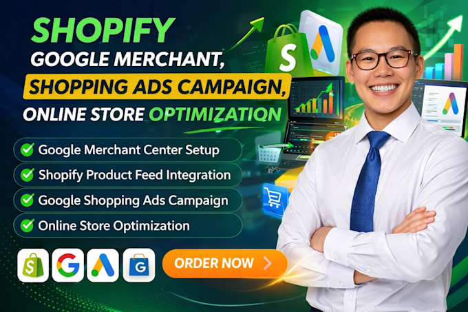 setup shopify google merchant, online shopping ads, product feed optimization