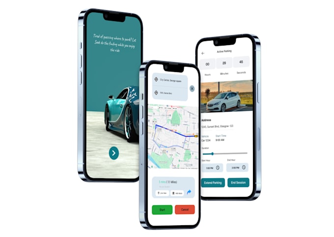do mobile app UI landing page saas dashboard