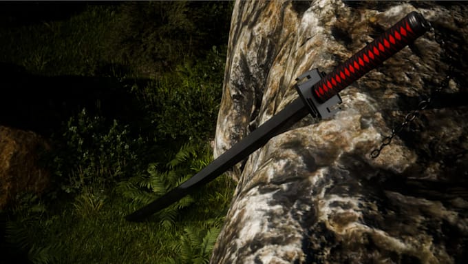 create 3d weapons and props