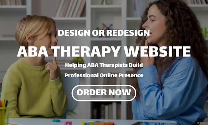 design aba therapy website, autism therapy website or redesign aba therapy site