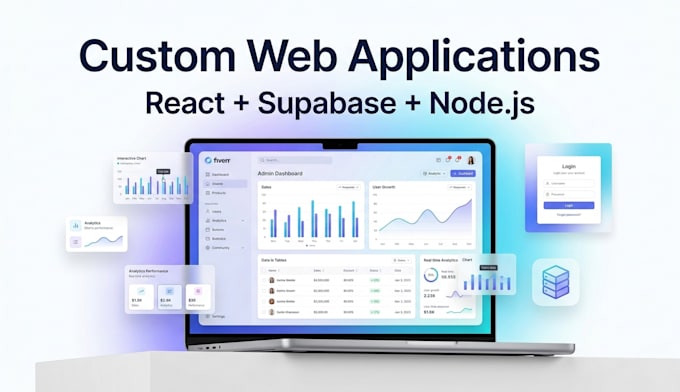 build a modern full stack app with react, node, supabase or firebase