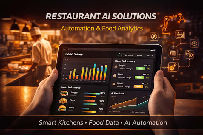 create ai solutions for restaurant automation and food analytics