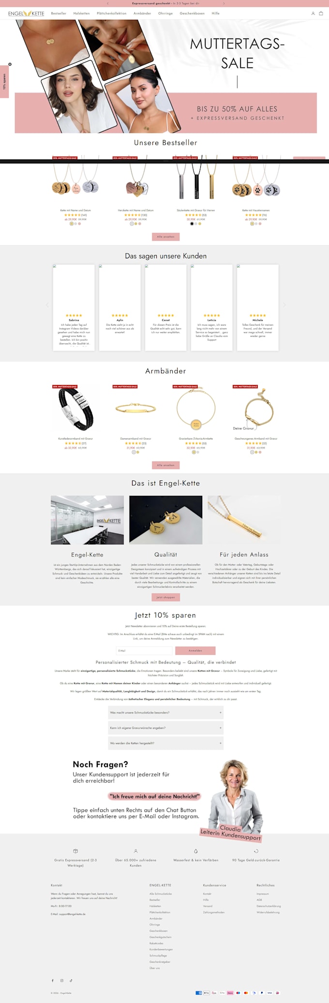 design a professional ecommerce store with shopify