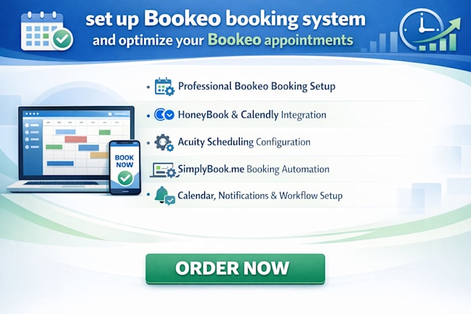 set up bookeo booking system and optimize your bookeo appointments