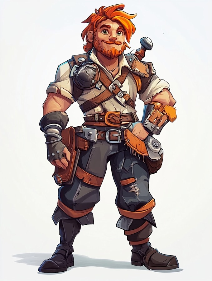 draw 2d game character or 2d game character