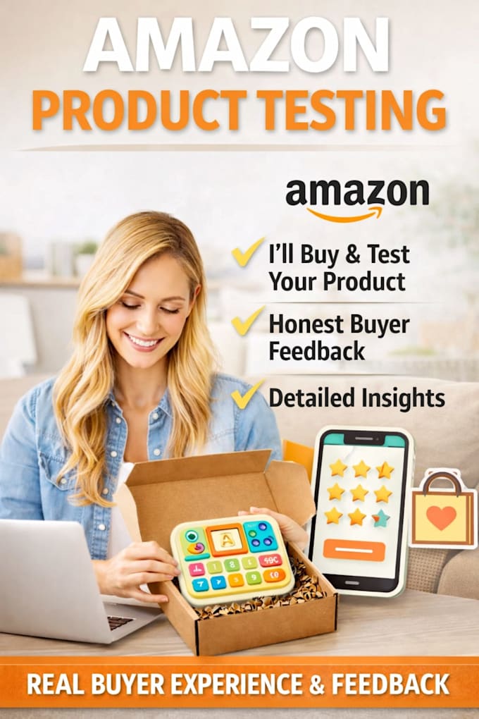 test your product and provide real buyer experience feedback