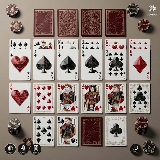 create bespoke playing cards and tarot deck