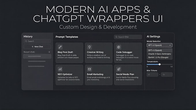 Construisez une interface moderne react et tailwind pour votre ...