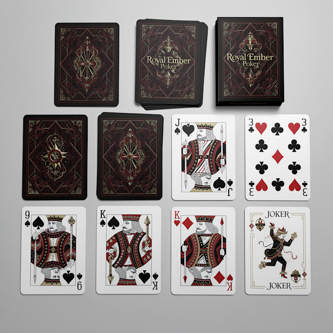 design custom tarot, oracle, or playing card
