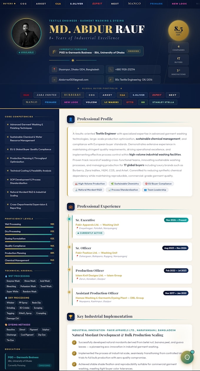 create a premium digital portfolio