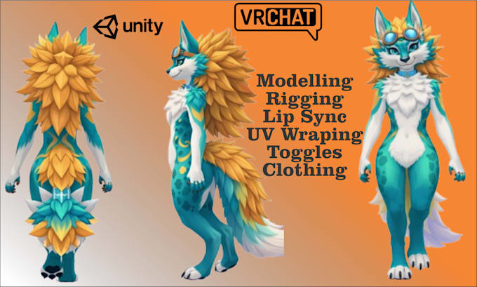 model 3d vr chat avatar, 3d modeling for streaming and gaming