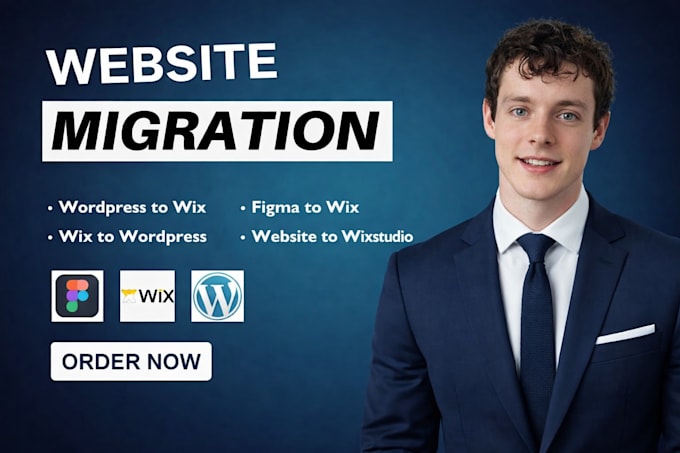migrate clone website to wix, figma to wix lovable to wordpress wix to wordpress