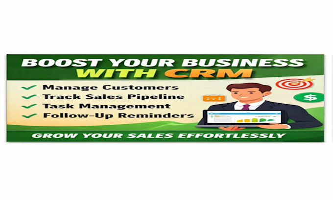 sales CRM software with leads and reports