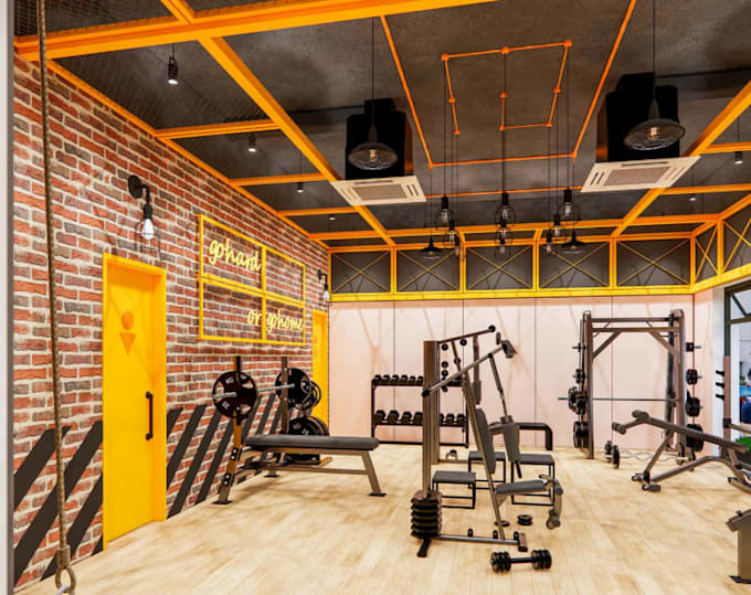 Remodel gym interior design,fitness space,layout plan,commercial ...