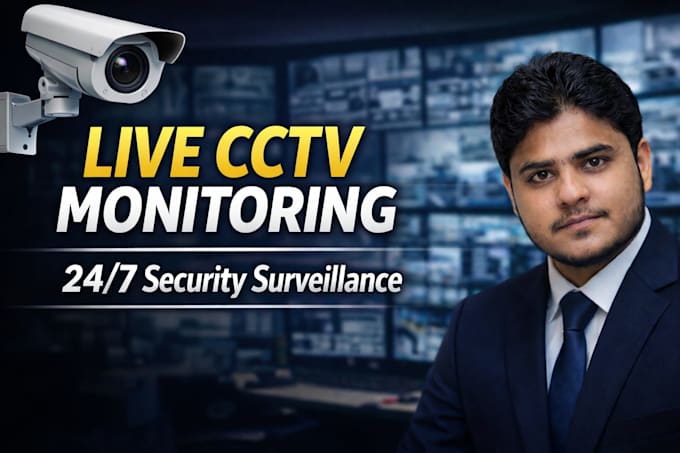 provide live surveillance monitoring servicefice warehouse