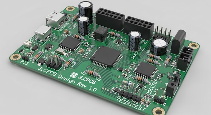 design pcb for iot, esp32, raspberry pi, lora, mqtt, AWS, mobile or web apps