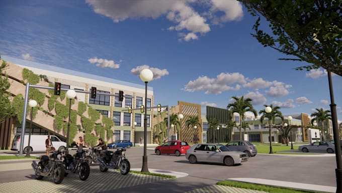 do architectural drafting, 3d modelling, and 3d rendering