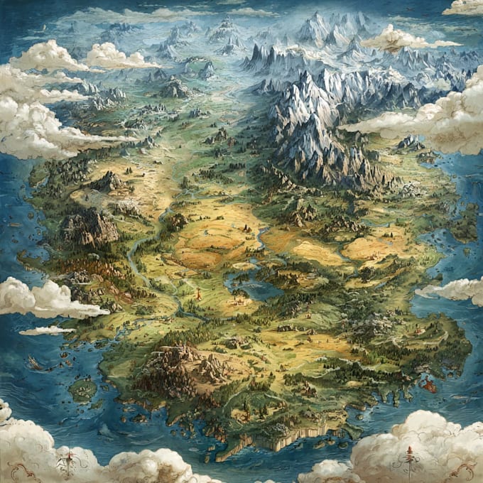 draw custom fantasy map