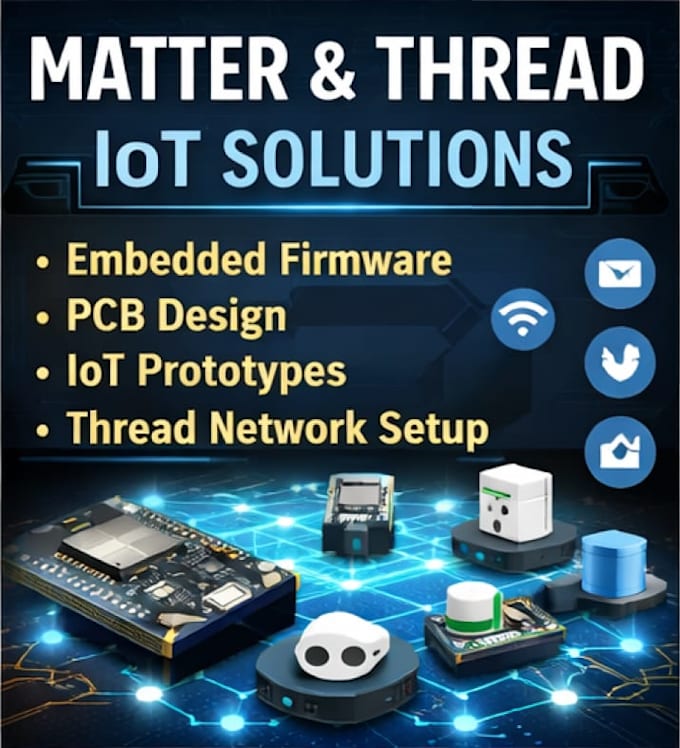 develop multi ecosystem compatible iot smart devices using matter or thread