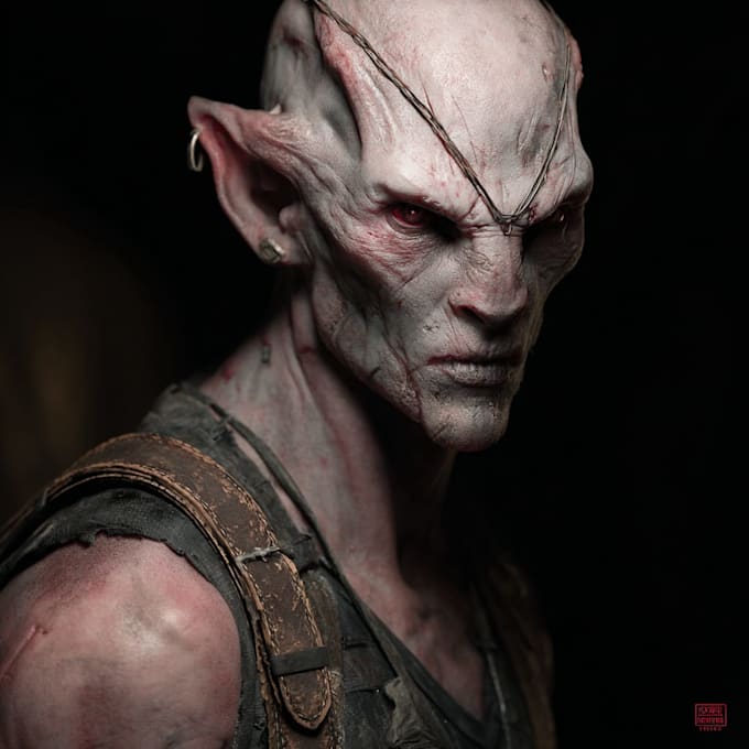 fantasy horror and fantasy horror character