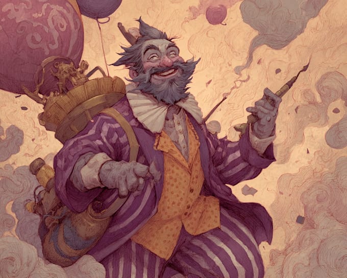 color your comic book and illustration