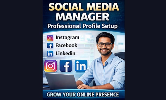 create and optimize your social media profiles with best SEO