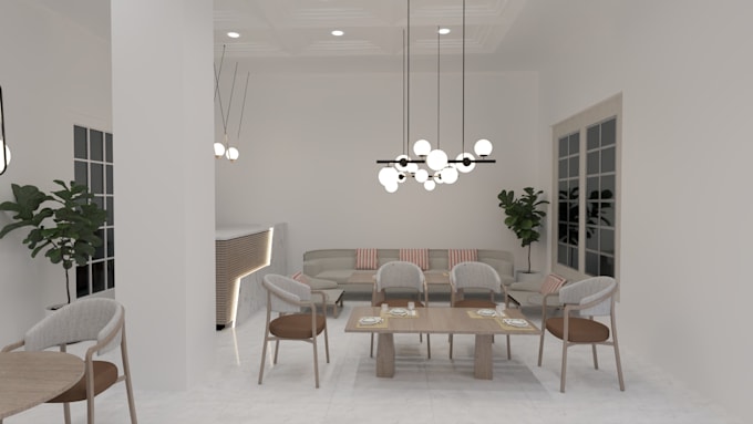 create interior design for your commercial spaces