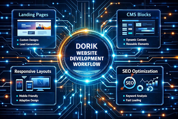 design and build a professional dorik website