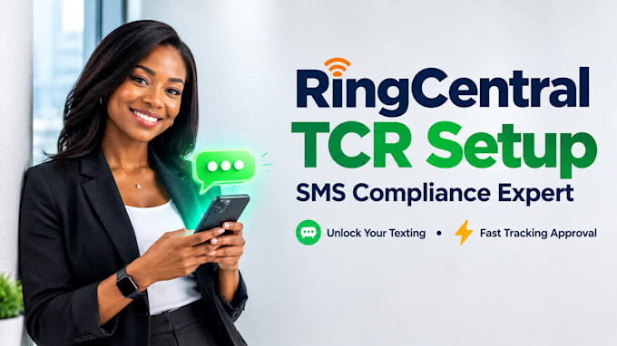 fix ringcentral tcr setup and SMS compliance for fast approval