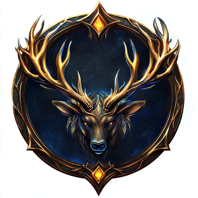 do a fantasy game logo