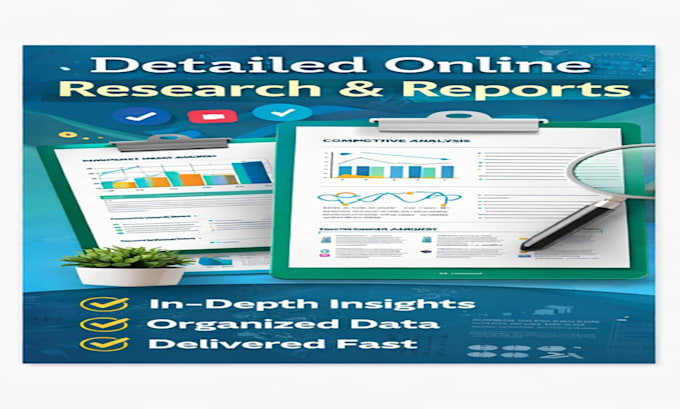 do detailed online research and deliver organized reports