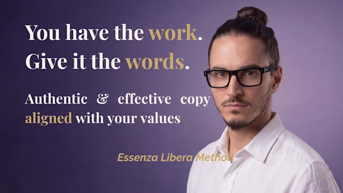 wellness and holistic landing page copywriter no generic