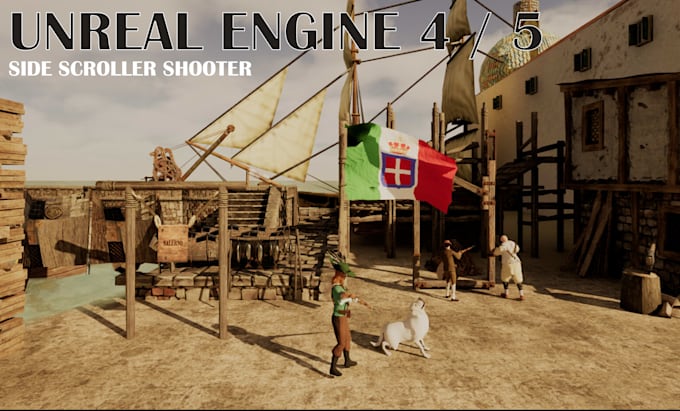 develop a game prototype in unreal engine