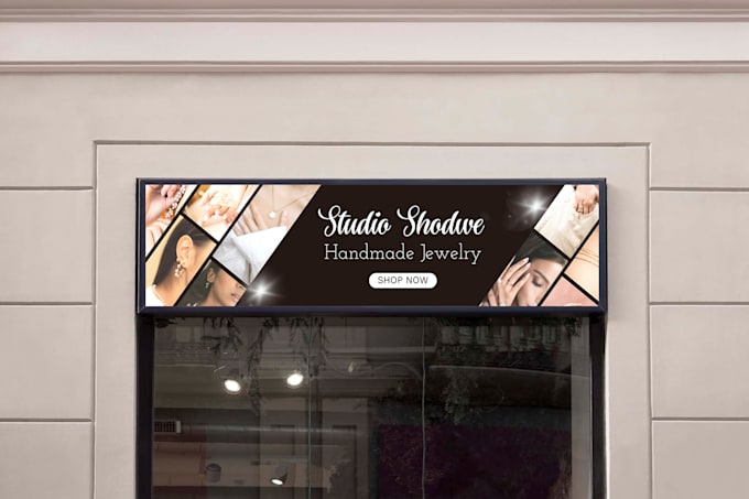 design shopfront, storefront, signage, window graphics