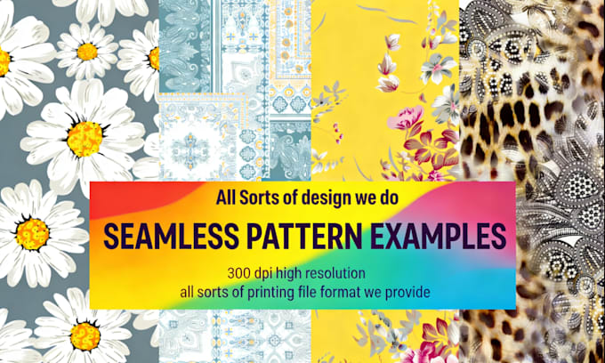fwill design hand drawn patterns for textile, fabric, etc